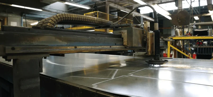 HVAC fabrication equipment